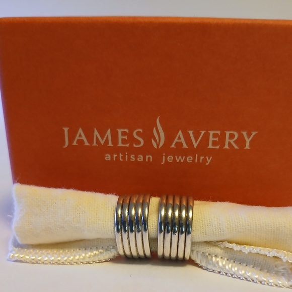 James Avery Retired Rayos Ear Posts - Picture 9 of 15